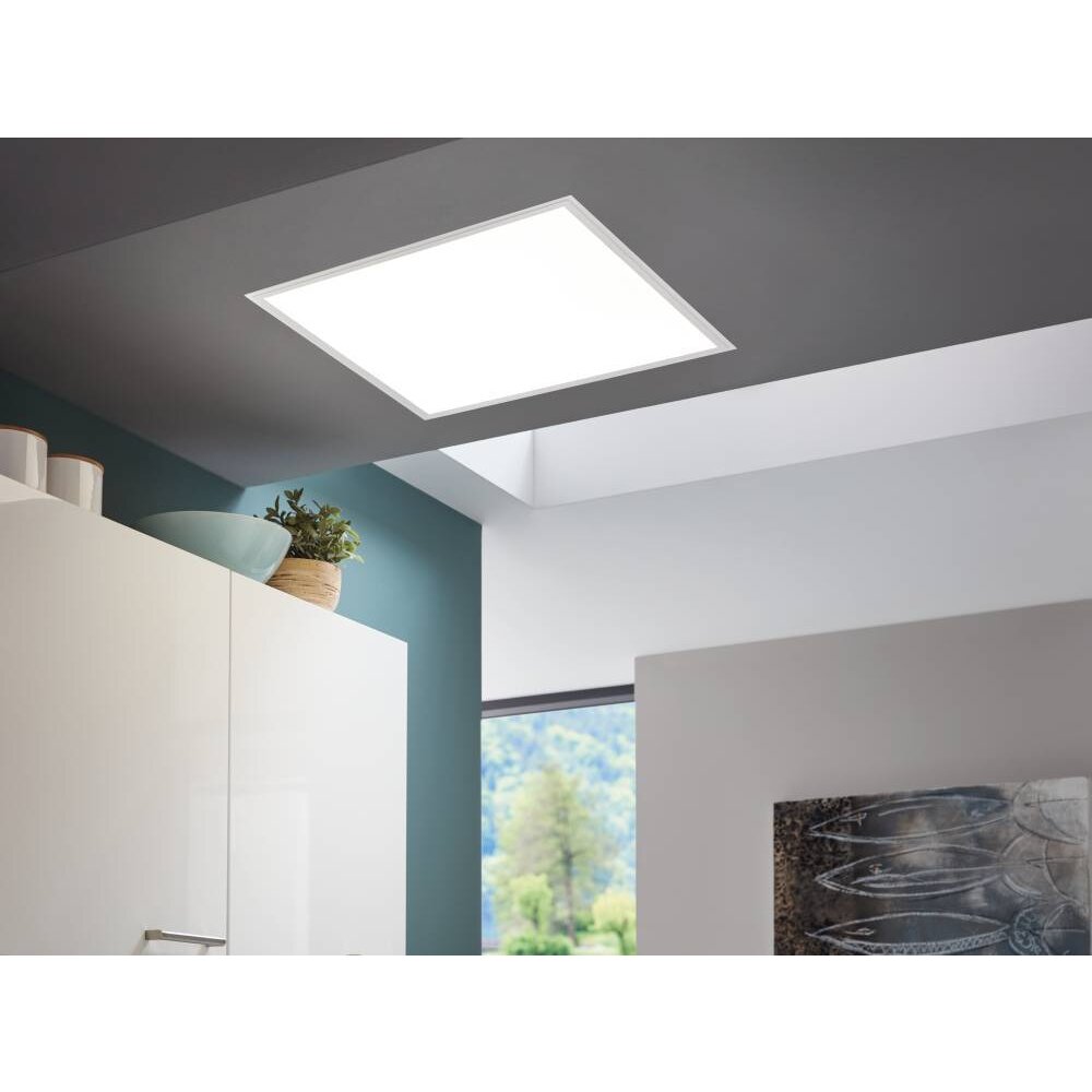 Eglo-Leuchten SALOBRENA-RGBW Lampada a pannello LED Bianco, 1-Luce, Telecomando main product photo