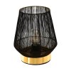 Eglo-Leuchten ESCANDIDOS Lampada da tavolo Ottone, Nero, 1-Luce