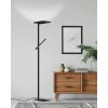 Eglo-Leuchten CARBONERAS Lampada da terra LED Nero, 2-Luci