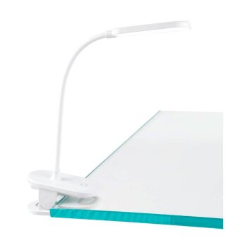 Eglo-Leuchten RAIZAL Lampada con pinza LED Bianco, 1-Luce