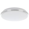 Eglo-Leuchten MARUNELLA-S Plafoniera LED Nichel opaco, Bianco, 1-Luce