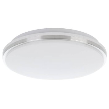 Eglo-Leuchten MARUNELLA-S Plafoniera LED Nichel opaco, Bianco, 1-Luce Eglo-Leuchten MARUNELLA-S Plafoniera LED Nichel opaco, Bianco, 1-Luce