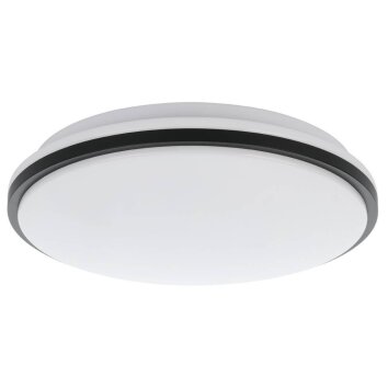 Eglo-Leuchten MARUNELLA-S Plafoniera LED Nero, Bianco, 1-Luce