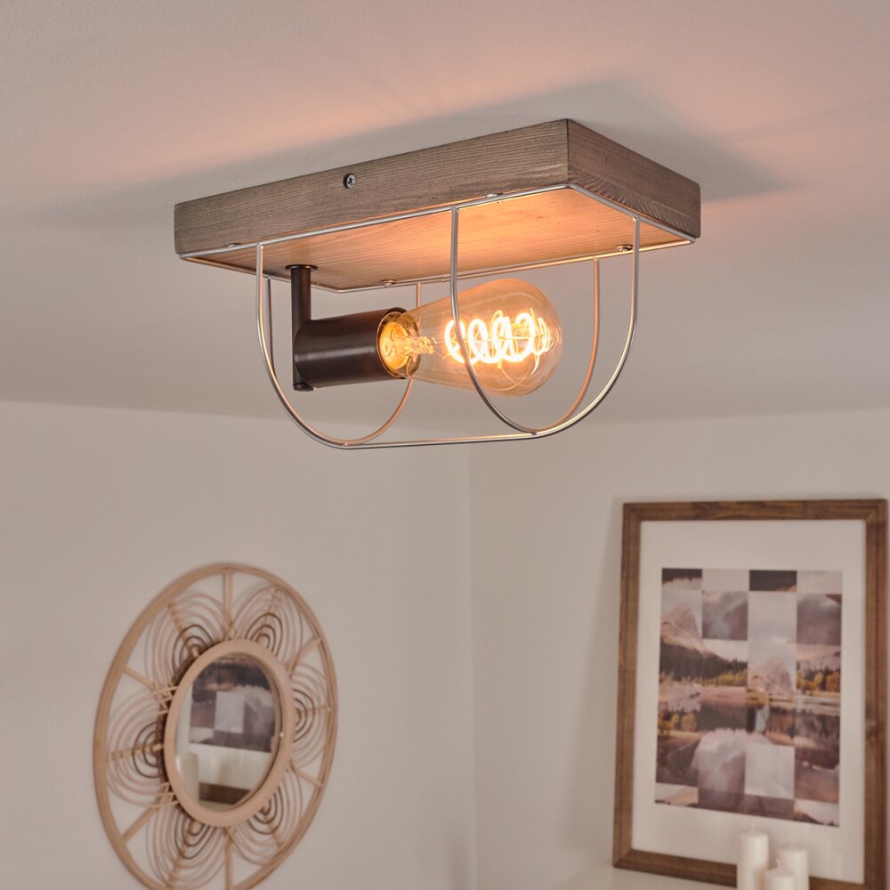 Hodne Plafoniera Grigio, Écru, Nero, 1-Luce main product photo