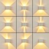 Strandaa Applique LED Bianco, 2-Luci