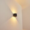 Strandaa Applique LED Nero, 2-Luci