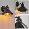 Bocholt Applique da esterno Marrone, Ramato, Nero, 1-Luce