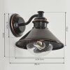 Bocholt Applique da esterno Marrone, Ramato, Nero, 1-Luce