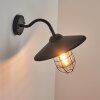 Oricourt Applique da esterno Nero, 1-Luce