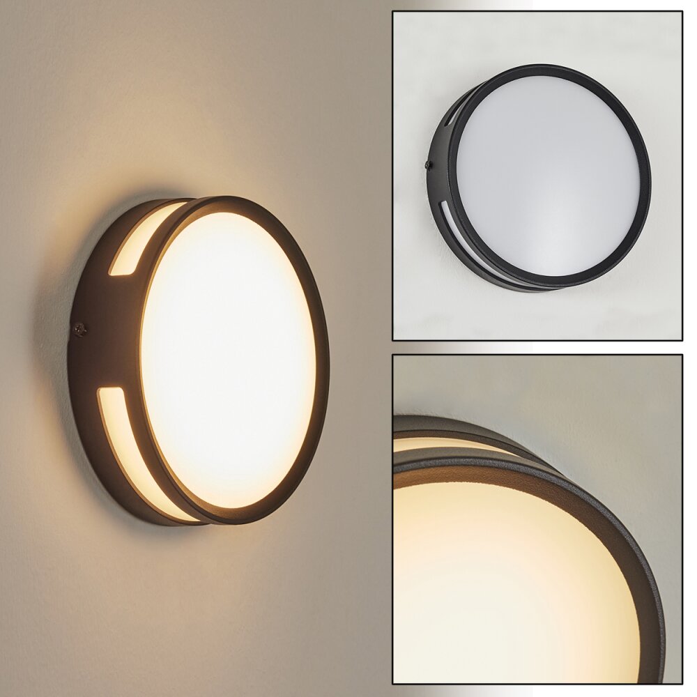 Chiavari Applique da esterno LED Antracite, 1-Luce main product photo