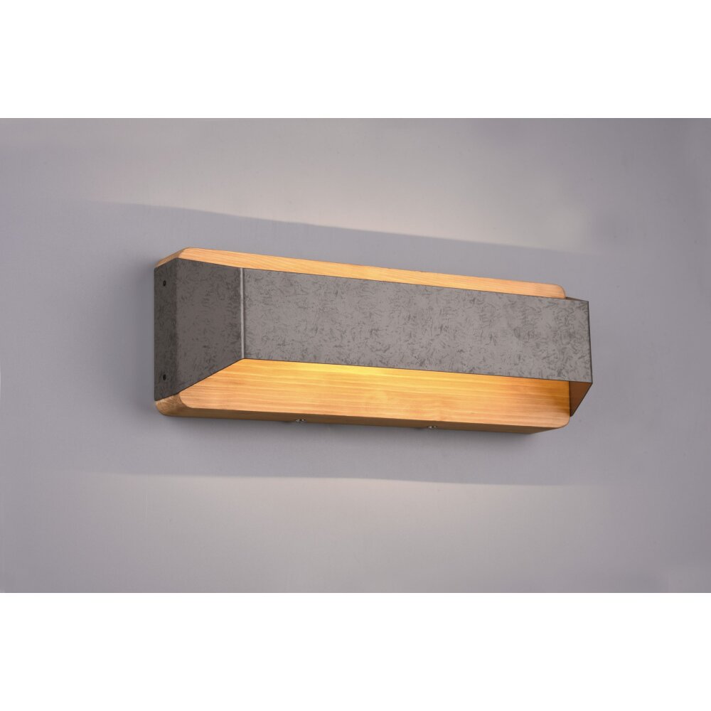 Trio-Leuchten Arino Applique LED Marrone scuro, Nichel opaco, 1-Luce main product photo