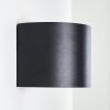 Badajoz Applique LED Ramato, Nero, 1-Luce