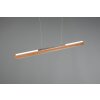 Trio-Leuchten Deacon Lampada a Sospensione LED Marrone, 1-Luce