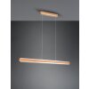 Trio-Leuchten Deacon Lampada a Sospensione LED Marrone, 1-Luce