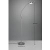 Trio-Leuchten Monza Lampada da terra LED Nichel opaco, 1-Luce