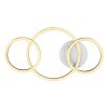 Globo REGGY Plafoniera LED Alluminio, 1-Luce