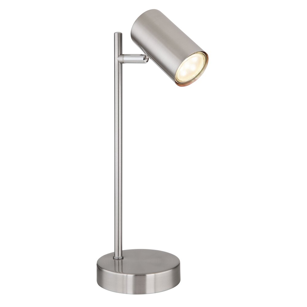 Globo ROBBY Lampada da tavolo Nichel opaco, 1-Luce main product photo