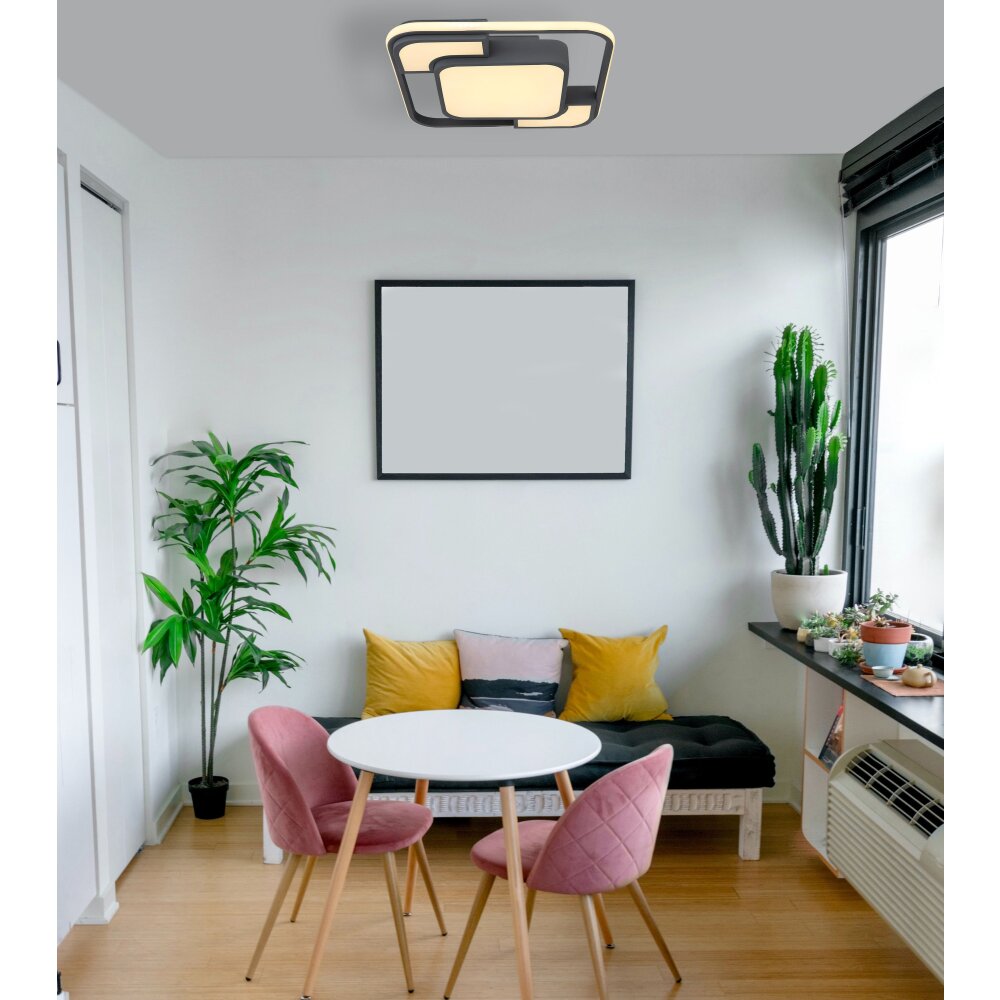 Globo NIRRA Plafoniera LED Nero, 1-Luce main product photo