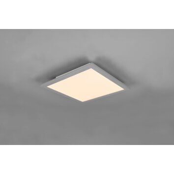 Reality Alpha Plafoniera LED Titanio, 1-Luce