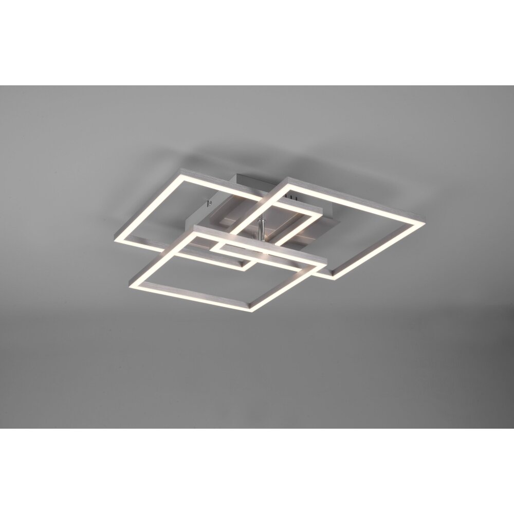 Reality Mobile Plafoniera LED Nichel opaco, 1-Luce, Telecomando main product photo