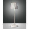 Fabas-Luce KATY Lampada da tavolo LED Bianco, 1-Luce