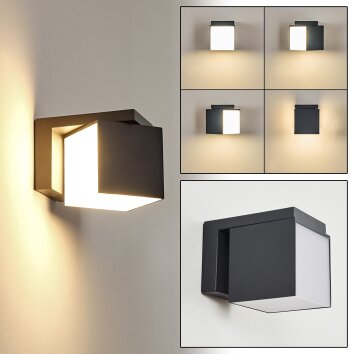 Swanek Applique da esterno LED Antracite, 1-Luce