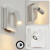 Saeter Applique da esterno LED Bianco, 1-Luce