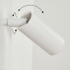 Saeter Applique da esterno LED Bianco, 1-Luce