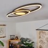 Sorte Plafoniera LED Nero, Bianco, 1-Luce