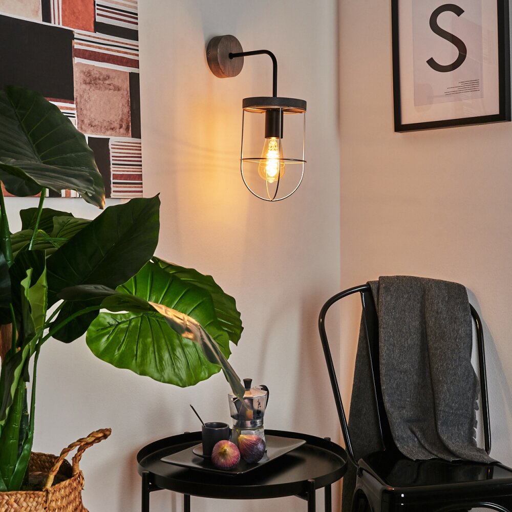Hodne Applique Grigio, Nero, 1-Luce main product photo