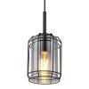 Globo KAMMI Lampadario a sospensione Nero, 1-Luce