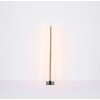 Globo DORO Lampada da terra LED Aspetto del legno, Nero, 1-Luce