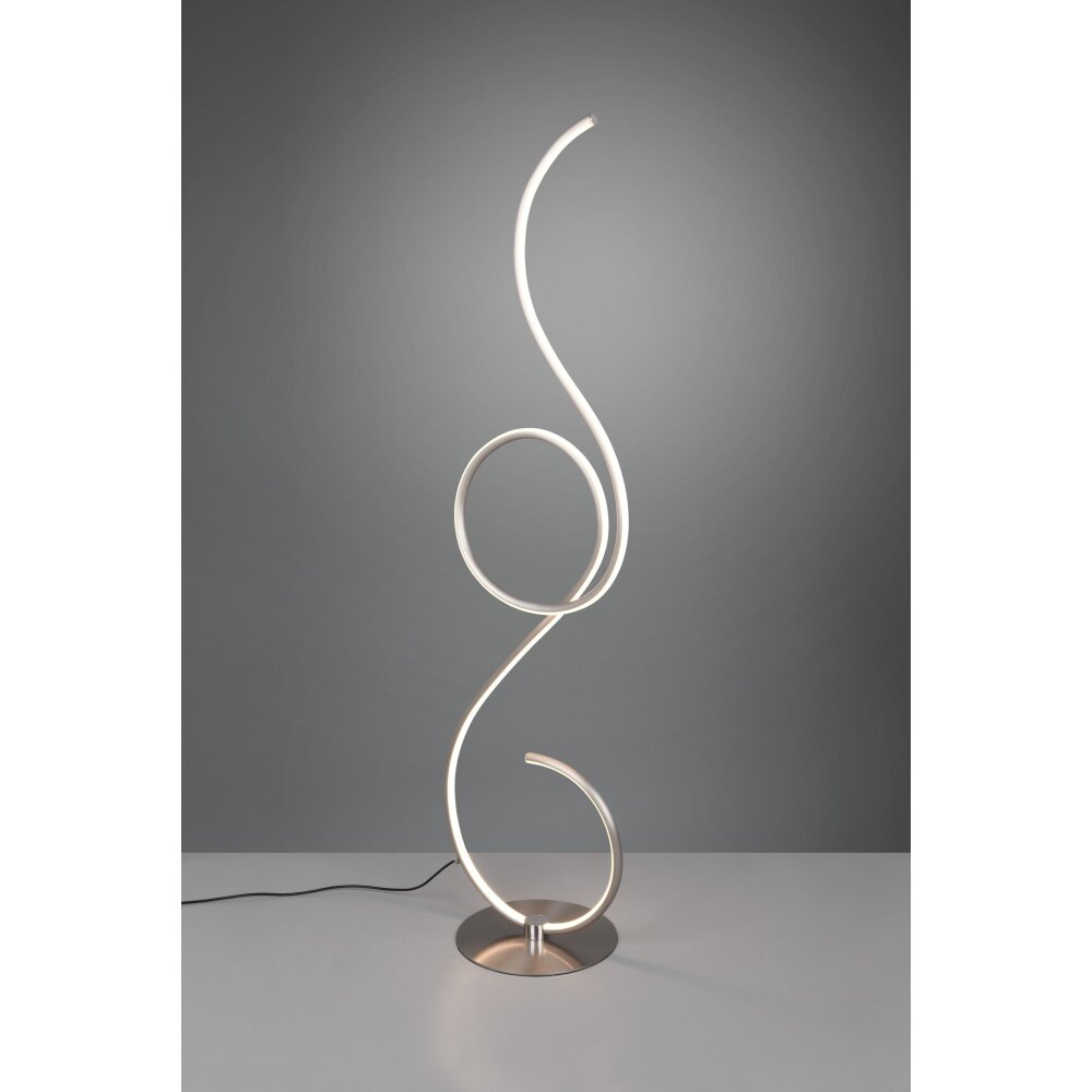 Trio-Leuchten Jive Lampada da terra LED Nichel opaco, 1-Luce main product photo