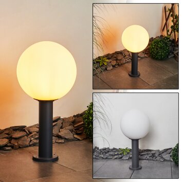 Bubodefo Lampioncino Segnapasso Antracite, 1-Luce