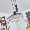 Ilihuli Lampadario a sospensione Nero, 1-Luce