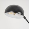 Siamado Lampada da terra Nero, 5-Luci