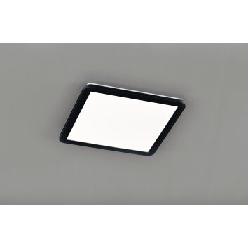 Reality CAMILLUS Plafoniera LED Nero, 1-Luce