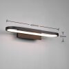 Trio-Leuchten Gianni Applique LED Nero, 1-Luce