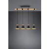 Trio-Leuchten Harris Lampada a Sospensione Nero, 4-Luci