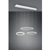 Trio-Leuchten Morrison Lampada a Sospensione LED Bianco, 1-Luce