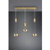 Trio-Leuchten Franklin Lampada a Sospensione LED Ottone, 3-Luci