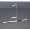 Trio-Leuchten Trajan Lampada a Sospensione LED Alluminio, 1-Luce