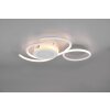 Trio-Leuchten Jive Plafoniera LED Bianco, 1-Luce, Telecomando