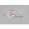 Trio-Leuchten Jive Plafoniera LED Nichel opaco, 1-Luce