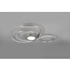 Trio-Leuchten Jive Plafoniera LED Nichel opaco, 1-Luce