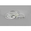 Trio-Leuchten Jive Plafoniera LED Nichel opaco, 1-Luce