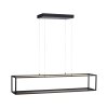 Paul-Neuhaus CONTURA Lampada a Sospensione LED Nero, 4-Luci