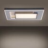 Paul-Neuhaus Q-ALTA Plafoniera LED Nero, 1-Luce, Telecomando
