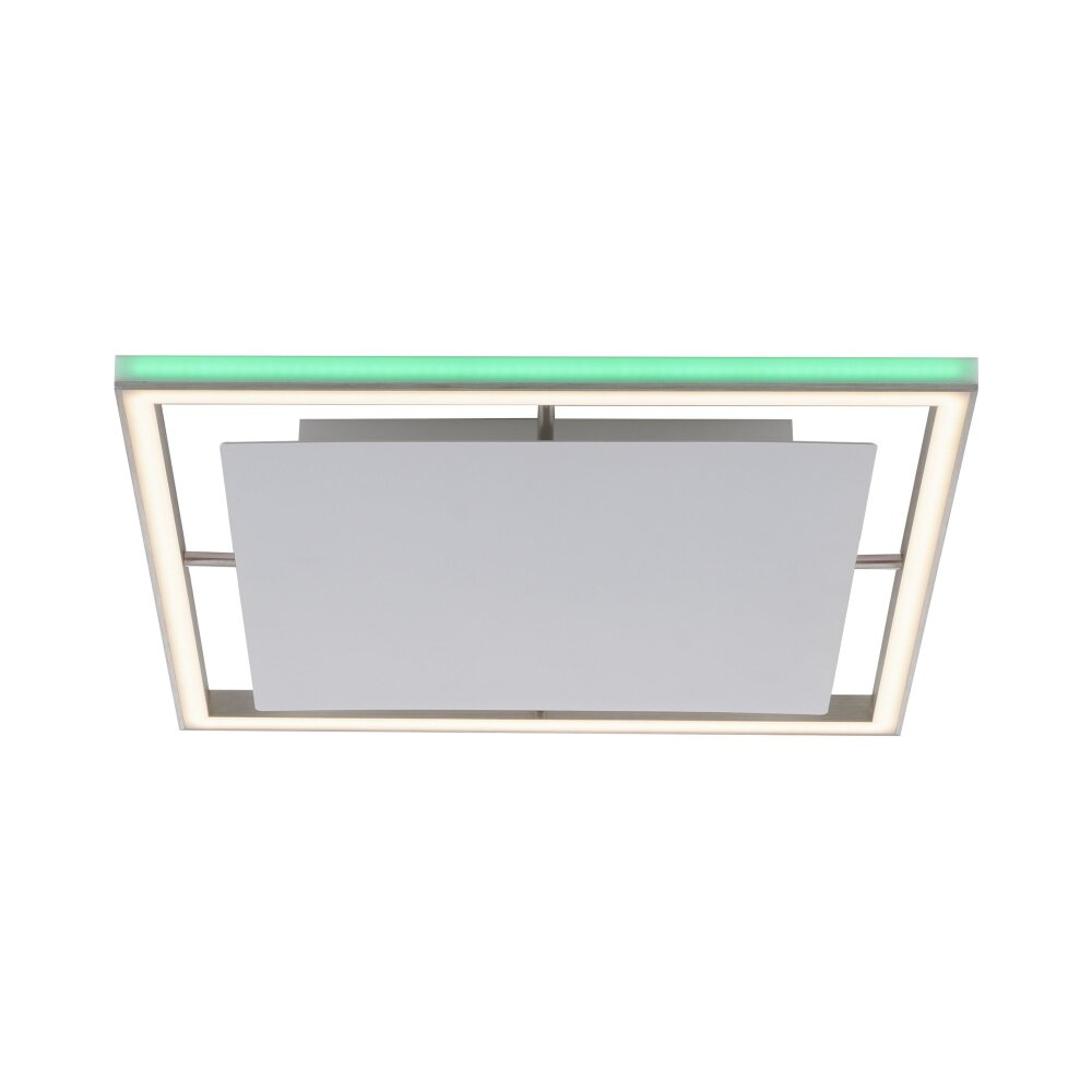 Paul-Neuhaus HELIX Plafoniera LED Alluminio, 2-Luci, Telecomando main product photo