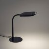 Leuchten-Direkt KELLY Lampada da tavolo LED Nero, 1-Luce